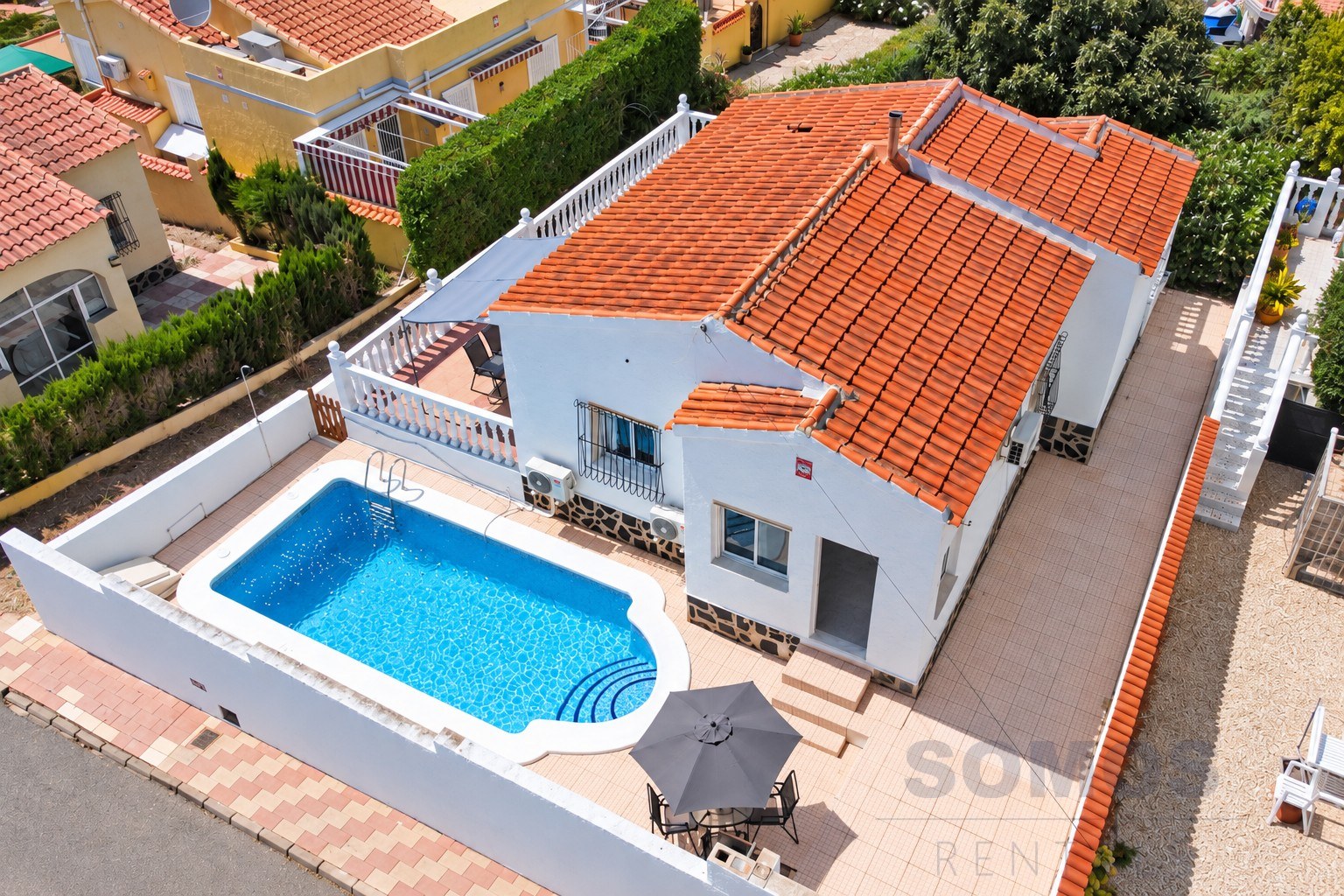 Aerial view — Villa Elche, Urb La Marina