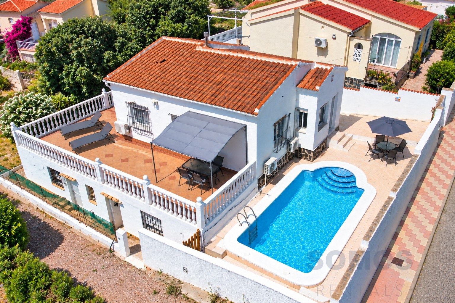 Aerial view — Villa Elche, Urb La Marina